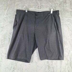 Travis Mathew Golf Shorts Men 38 Dark Grey Stretch Performance Chino Lightweight